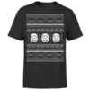 Star Wars Christmas Stormtrooper Knit Black T-Shirt