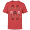 Star Wars Christmas Imperial Knit Red T-Shirt