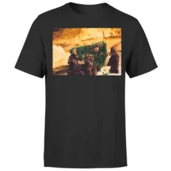 Star Wars Christmas Jawa Tree Black T-Shirt