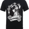 Disney The Nightmare Before Christmas Jack Skellington And Sally Black T-Shirt