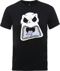 Disney The Nightmare Before Christmas Jack Skellington Angry Face Black T-Shirt