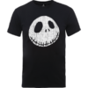 Disney The Nightmare Before Christmas Jack Skellington Crinkle Black T-Shirt