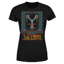 Back To The Future 1.21 Jinglewatts Christmas Women's T-Shirt - Black 5 Back To The Future 1.21 Jinglewatts Christmas Women's T-Shirt - Black - Image 5