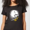 Disney Nightmare Before Christmas Jack Skellington Pumpkin King Women's T-Shirt - Black