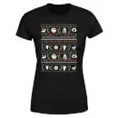 Disney Nightmare Before Christmas Jack Sally Zero Faces Women's T-Shirt - Black 5 Disney Nightmare Before Christmas Jack Sally Zero Faces Women's T-Shirt - Black - Image 5