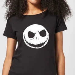 Disney Nightmare Before Christmas Jack Skellington Women's T-Shirt - Black