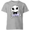 Disney The Nightmare Before Christmas Jack Skellington Angry Face Kids' T-Shirt - Grey