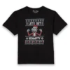 Rick And Morty Lets Get Schwifty Men's Christmas T-Shirt - Black