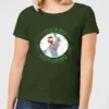 Star Wars Merry Hothmas Women's Christmas T-Shirt - Forest Green