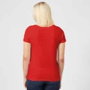 DC COMICS DC Superman Women's Christmas T-Shirt - Red 4 DC COMICS DC Superman Women's Christmas T-Shirt - Red - Image 4