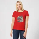 Looney Tunes I'm The Reason There Is A Naughty List Women's Christmas T-Shirt - Red 3 Looney Tunes I'm The Reason There Is A Naughty List Women's Christmas T-Shirt - Red - Image 3