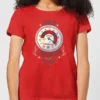 Elf Clausometer Women's Christmas T-Shirt - Red