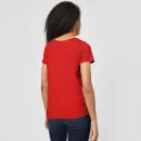 Star Wars Darth Vader Humbug Women's Christmas T-Shirt - Red 4 Star Wars Darth Vader Humbug Women's Christmas T-Shirt - Red - Image 4