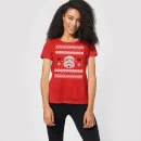 Star Wars Stormtrooper Knit Women's Christmas T-Shirt - Red 3 Star Wars Stormtrooper Knit Women's Christmas T-Shirt - Red - Image 3