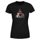 Star Wars Mistletoe Kiss Women's Christmas T-Shirt - Black 5 Star Wars Mistletoe Kiss Women's Christmas T-Shirt - Black - Image 5