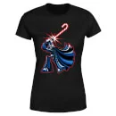 Star Wars Candy Cane Darth Vader Women's Christmas T-Shirt - Black 5 Star Wars Candy Cane Darth Vader Women's Christmas T-Shirt - Black - Image 5