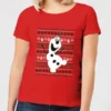 Disney Frozen Olaf Dancing Women's Christmas T-Shirt - Red