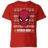 Marvel Spider-Man Kids' Christmas T-Shirt - Red