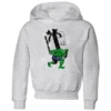 Marvel The Incredible Hulk Christmas Present Kids' Christmas Hoodie - Grey