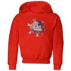 Marvel Spider-Man Kids' Christmas Hoodie - Red