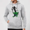 Marvel The Incredible Hulk Christmas Present Christmas Hoodie - Grey