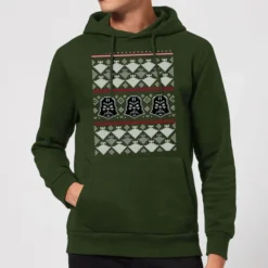 Star Wars Imperial Darth Vader Christmas Hoodie - Forest Green