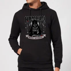 Star Wars Darth Vader Humbug Christmas Hoodie - Black