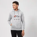 Disney Mickey And Minnie Christmas Hoodie - Grey 3 Disney Mickey And Minnie Christmas Hoodie - Grey - Image 3