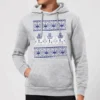 Star Wars R2-D2 Knit Christmas Hoodie - Grey