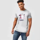 DC COMICS DC Chill! Men's Christmas T-Shirt - Grey 3 DC COMICS DC Chill! Men's Christmas T-Shirt - Grey - Image 3