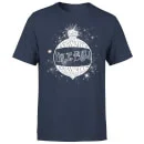 Harry Potter Yule Ball Baubel Men's Christmas T-Shirt - Navy 5 Harry Potter Yule Ball Baubel Men's Christmas T-Shirt - Navy - Image 5