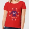 Harry Potter Christmas Sweater Women's T-Shirt - Red