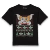 Gremlins Ugly Knit Men's Christmas T-Shirt - Black