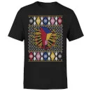 Power Rangers Men's Christmas T-Shirt - Black 5 Power Rangers Men's Christmas T-Shirt - Black - Image 5