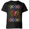Power Rangers Kids' Christmas T-Shirt - Black