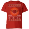 Looney Tunes Knit Kids' Christmas T-Shirt - Red